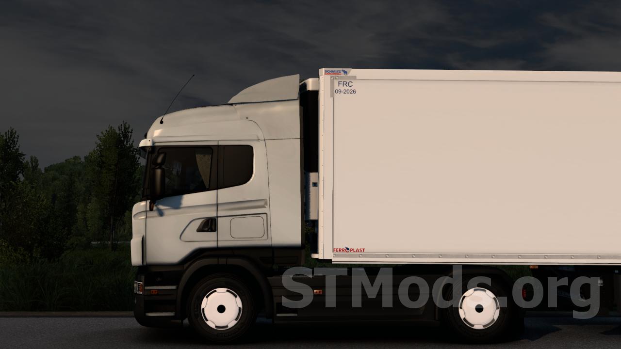 Скачать мод Пластиковые колпаки! версия 1.0 для Euro Truck Simulator 2  (v1.47)