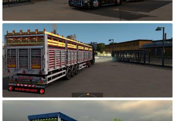 Мод Platform Trailer Owned Pack версия 1.0 для Euro Truck Simulator 2 (v1.38.x)