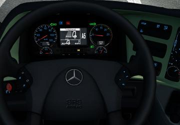 Мод Подсветка приборной панели Mercedes версия 1.1 для Euro Truck Simulator 2 (v1.36.x, - 1.41.x)