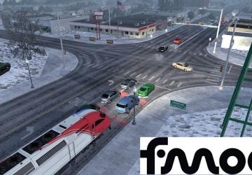 Мод Поезда Везде (дорожный кошмар) версия 1.38 для Euro Truck Simulator 2 (v1.38.x)