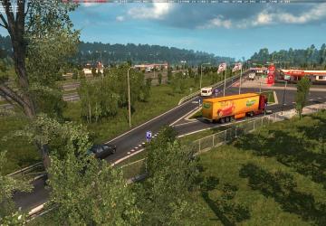 Карту Poland Rebuilding Reworked версия 2.2 для Euro Truck Simulator 2 (v1.31.x)