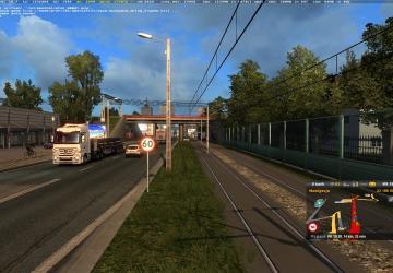 Карту Poland Rebuilding Reworked версия 2.2 для Euro Truck Simulator 2 (v1.31.x)