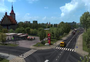 Карту Poland Rebuilding Reworked версия 2.4 для Euro Truck Simulator 2 (v1.35.x)
