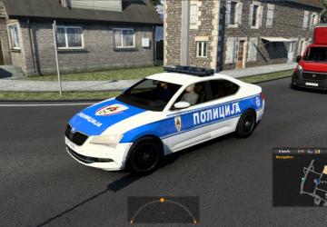 Мод Police AI Traffic Pack версия 1.1 для Euro Truck Simulator 2 (v1.43.x)