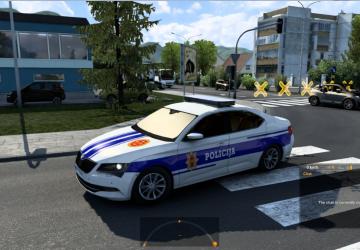 Мод Police AI Traffic Pack версия 1.1 для Euro Truck Simulator 2 (v1.43.x)