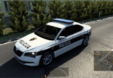 Мод Police AI Traffic Pack версия 1.1 для Euro Truck Simulator 2 (v1.43.x)