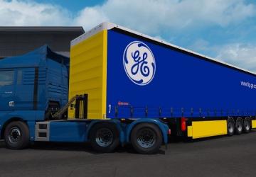 Мод Полуприцеп «Samro Alusam» версия 1.0 для Euro Truck Simulator 2 (v1.35.x)