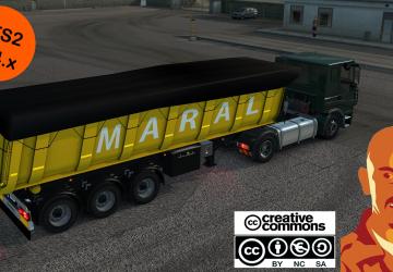 Мод Прицеп Maral в собственность версия 1.1 для Euro Truck Simulator 2 (v1.32.x, - 1.34.x)