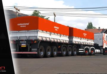 Мод Прицепы Manos версия 1.0 для Euro Truck Simulator 2 (v1.43.x)