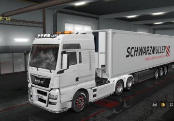 Мод Прицепы «Schwarzmüller» в собственность версия 1.0 для Euro Truck Simulator 2 (v1.33.x, 1.34.x)