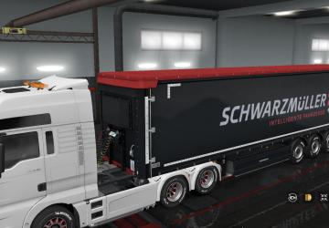 Мод Прицепы «Schwarzmüller» в собственность версия 1.0 для Euro Truck Simulator 2 (v1.33.x, 1.34.x)