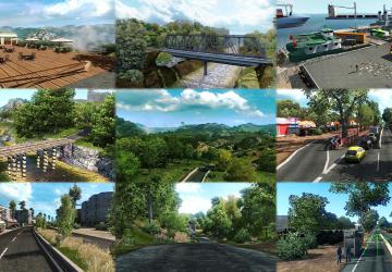 Карту Pro-BD Map версия 8.3 для Euro Truck Simulator 2 (v1.36.x)