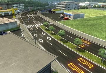 Карту Карта «Project Japan» версия 0.1 patch 2 для Euro Truck Simulator 2 (v1.30.x)