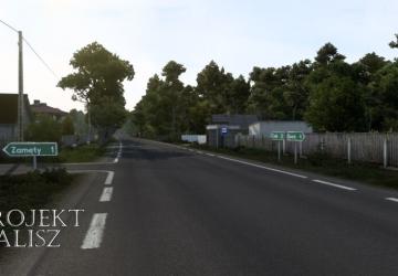 Карту Projekt Kalisz версия 0.18 для Euro Truck Simulator 2 (v1.43.x)