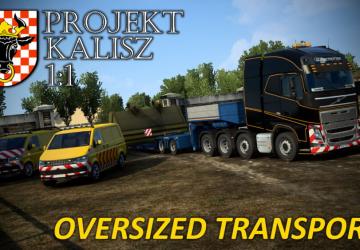 Карту Projekt Kalisz версия 0.25 для Euro Truck Simulator 2 (v1.46.x)