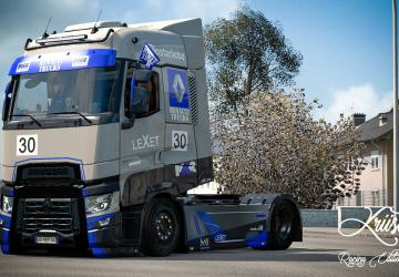 Мод Racing Edition Blue версия 1.0 для Euro Truck Simulator 2 (v1.37.x)