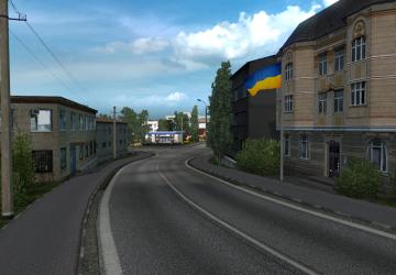 Расширение Львовской области для ProMods версия 0.1.2 для Euro Truck Simulator 2 (v1.39.x)