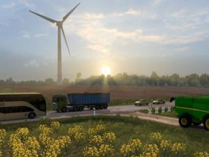 Мод Плотность и интенсивность трафика версия 1.30b для Euro Truck Simulator 2 (v1.30.x)