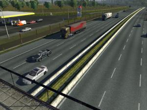 Мод Плотность и интенсивность трафика версия 2.3 для Euro Truck Simulator 2 (v1.27-1.28.x)