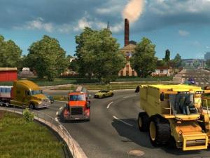 Мод Плотность и интенсивность трафика версия 2.2 для Euro Truck Simulator 2 (v1.27х)