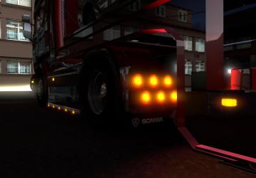 Мод Realistic Flare Pack версия 2.1 для Euro Truck Simulator 2 (v1.35.x, 1.36.x)