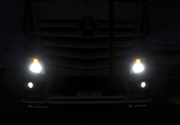 Мод Realistic Flare Pack версия 2.1 для Euro Truck Simulator 2 (v1.35.x, 1.36.x)
