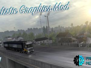 Мод Realistic Graphics Mod версия 1.9.1 для Euro Truck Simulator 2 (v1.28-1.30.x)