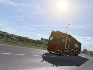 Мод Realistic Graphics Mod версия 2.0.2 для Euro Truck Simulator 2 (v1.30.x)