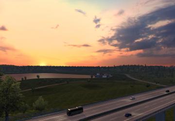 Мод Realistic Graphics Mod версия 2.1.3 для Euro Truck Simulator 2 (v1.30.x, 1.31.x)