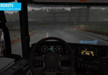 Мод Realistic Graphics Mod версия 2.3.2 для Euro Truck Simulator 2 (v1.33.x)