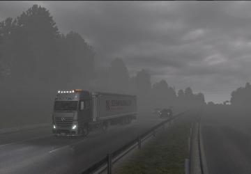 Мод Realistic Graphics Mod версия 5.0 для Euro Truck Simulator 2 (v1.37.x)