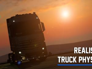 Мод Realistic Physics Mod версия 5.0 для Euro Truck Simulator 2 (v1.28х)