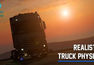 Мод Realistic Physics Mod версия 5.3 для Euro Truck Simulator 2 (v1.28.x, 1.30.x)