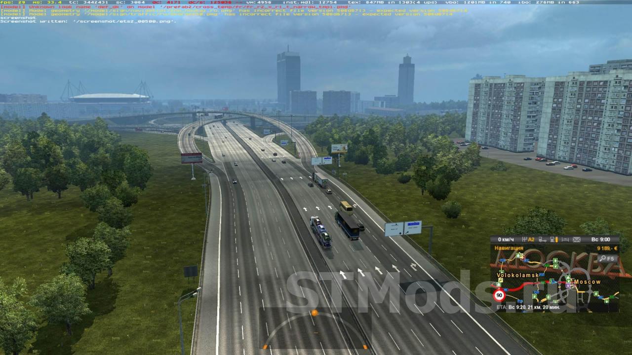 Скачать Realistic Russian Highways версия 6.0 для Euro Truck Simulator 2  (v1.33.x)