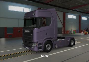 Мод Realistic SCS tires версия 1.0 для Euro Truck Simulator 2 (v1.49)