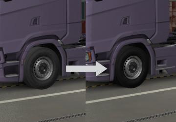 Мод Realistic SCS tires версия 1.1 для Euro Truck Simulator 2 (v1.49)