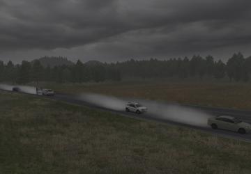 Мод Realistic Brutal Weather версия 4.1.1 для Euro Truck Simulator 2 (v1.36.x)