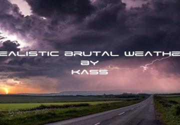 Мод Realistic Brutal Weather версия 4.1 для Euro Truck Simulator 2 (v1.36.x)