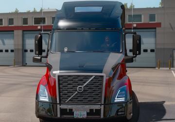 Мод Red Tech Skin для Volvo VNL 2019 версия 1.0 для Euro Truck Simulator 2 (v1.35.x)