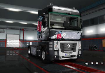 Мод Renault Magnum версия 21.01 для Euro Truck Simulator 2 (v1.35.x, 1.36.x)