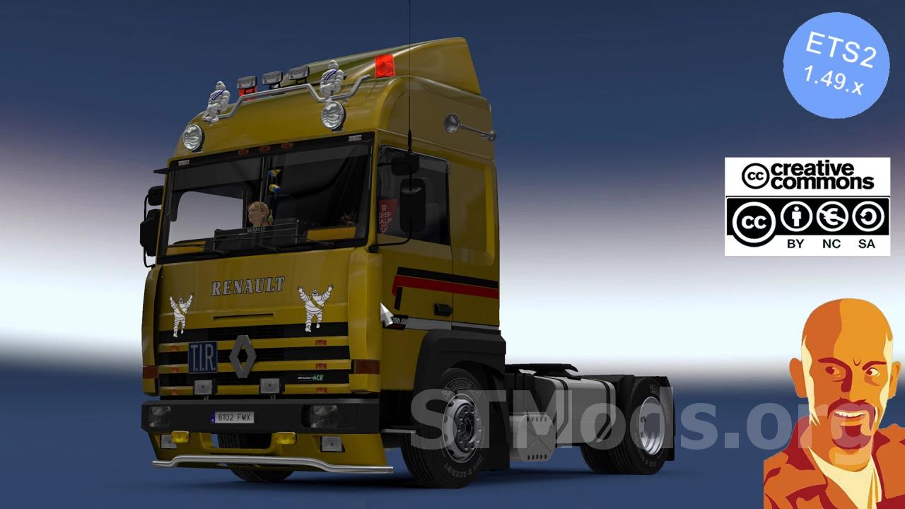 Скачать мод Renault Major Ti версия 2.0.1 для Euro Truck Simulator 2  (v1.49.x)