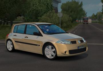 Мод Renault Megane 2 версия 1.2 для Euro Truck Simulator 2 (v1.33.x, 1.34.x)