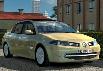 Мод Renault Megane 2 версия 1.3 для Euro Truck Simulator 2 (v1.35.x)