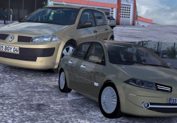 Мод Renault Megane 2 версия 1.5 для Euro Truck Simulator 2 (v1.38.x)