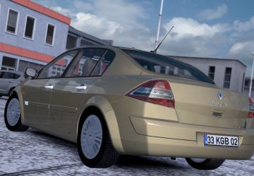 Мод Renault Megane 2 версия 2.3 для Euro Truck Simulator 2 (v1.48.x)