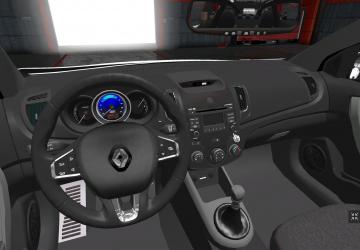 Мод Renault Megane 4 версия 1.2 для Euro Truck Simulator 2 (v1.32.x, 1.33.x)