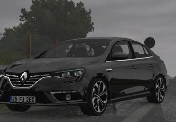 Мод Renault Megane 4 версия 1.3 для Euro Truck Simulator 2 (v1.33.x, 1.34.x)