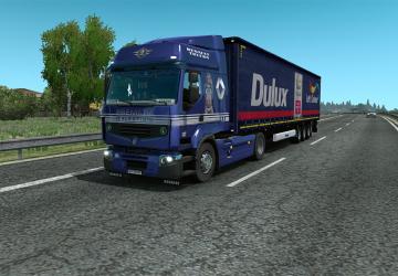 Мод Renault Premium Reworked версия 4.5 для Euro Truck Simulator 2 (v1.32.x)