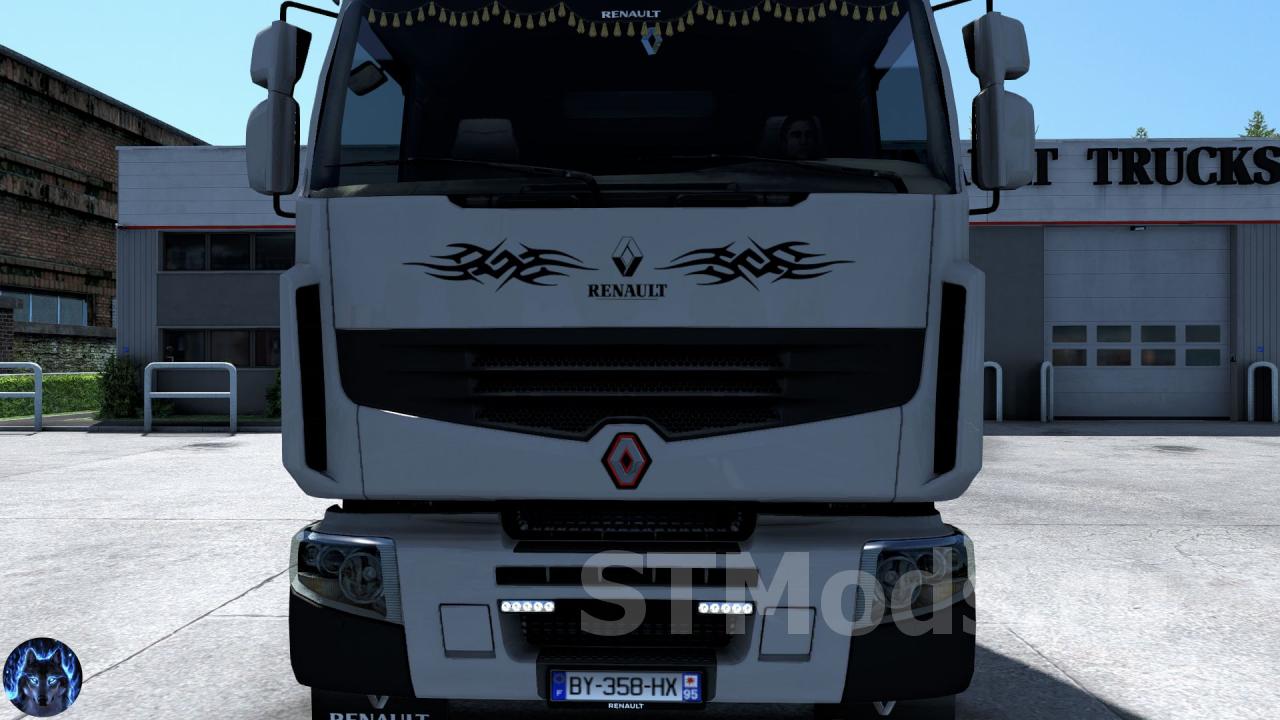 Скачать мод Renault Premium Reworked версия 5.9 для Euro Truck Simulator 2  (v1.49)