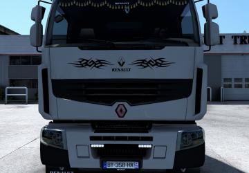 Мод Renault Premium Reworked версия 5.0 для Euro Truck Simulator 2 (v1.39.x)